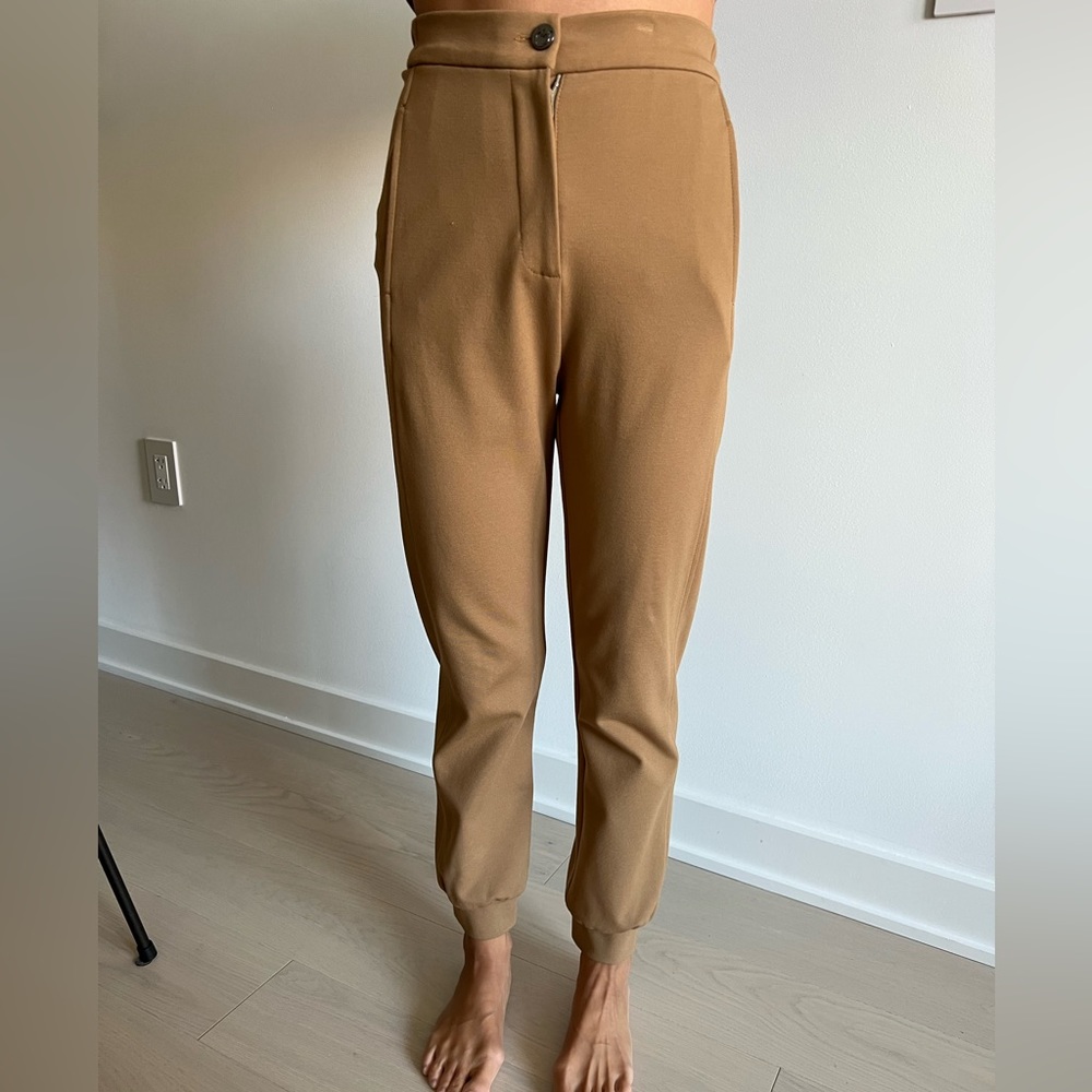 Pinko pants in beige or black. EU Size 38 or US size 0.